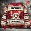 Merry Corgmas Personalized Ugly Sweater