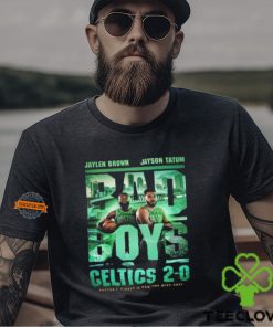 Jaylen Brown And Jayson Tatum Bad Boys Boston Celtics Is Now Two Wins Away Unisex T Shirt