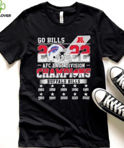 Buffalo Bills Go Bills 2022 AFC East Champions Shirt