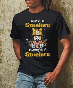 Official Mickey Once A Pittsburgh Steelers Always A Steelers T Shirt