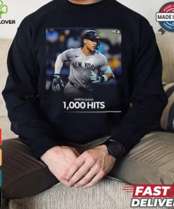 Design Aaron Judge 1000 Hits shirt