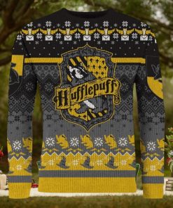 'Happy Huffle Days!' Hufflepuff Ugly Christmas Sweater