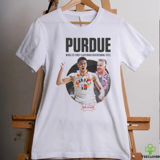 Purdue Men’s Basketball Wins Its First Ever Maui Invitational Title Shirt