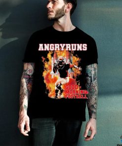 Angry Runs T Shirt Angry Runs Good Morning Football Sport Lover Football Shirt Good Morning Football Shirt