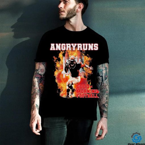 Angry Runs T Shirt Angry Runs Good Morning Football Sport Lover Football Shirt Good Morning Football Shirt