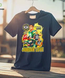 Green Bay Packers go pack go all you need is Love Jordan Love signature Vintage hoodie, sweater, longsleeve, shirt v-neck, t-shirt