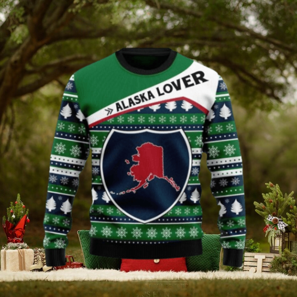 Alaska lover Christmas sweater