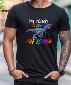 1st Day of Pre School Crush Pre K Trex Dinosaur T Shirt