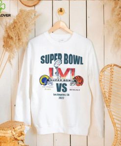 Super Bowl LVI Los Angeles Rams vs Cincinnati Bengals Los Angeles CA 2022 shirt
