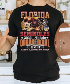 Florida Seminoles 2023 Allstate Orange Bowl December 31, 2023 Hard Rock Stadium T Shirt