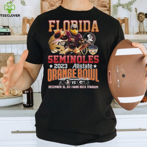 Florida Seminoles 2023 Allstate Orange Bowl December 31, 2023 Hard Rock Stadium T Shirt