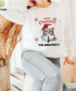 2 Santa Claus Merry Christmas Big Brother hoodie, sweater, longsleeve, shirt v-neck, t-shirt