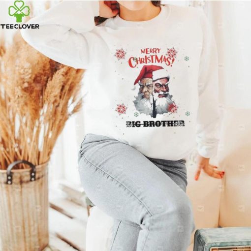 2 Santa Claus Merry Christmas Big Brother hoodie, sweater, longsleeve, shirt v-neck, t-shirt