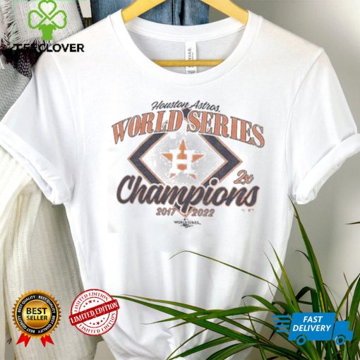 2 Time 2017 And 2022 Houston Astros Champions World Series Shirt