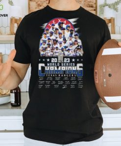 20 23 World Series Champion Texas Rangers Shirt