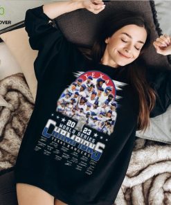 20 23 World Series Champion Texas Rangers Shirt