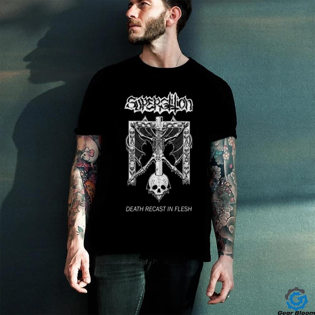 20 Buck Spin Merch Superstition – Death Recast In Flesh T Shirts 20 Buck Spin Merch Superstition – Death Recast In Flesh T Shirts