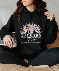 20 Years 2004 – 2024 Taylor Thank You For The Memories Signature T shirt
