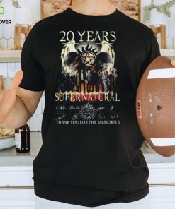 20 Years 2005 – 2025 Super Natural Thank You For The Memories T Shirt – Limited Edition