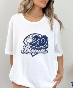 20 years of Montgomery Biscuits shirt