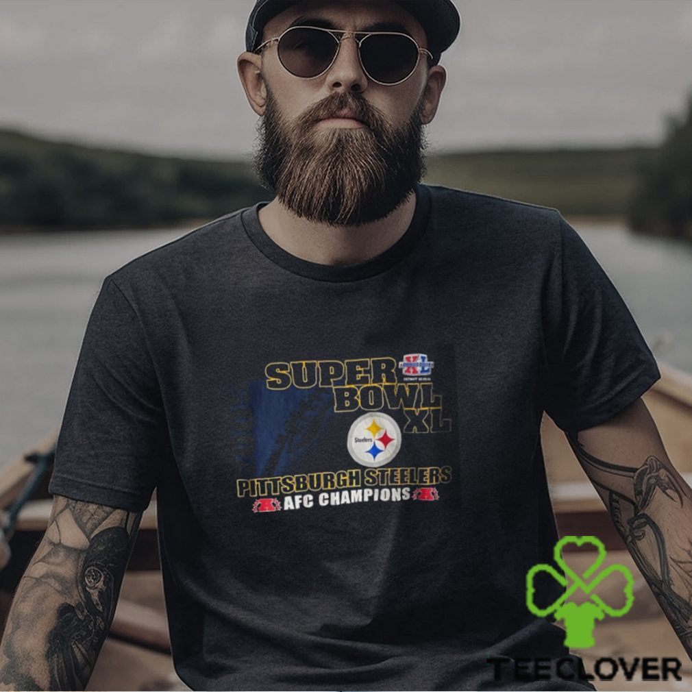 2005 Pittsburgh Steelers AFC Champions Super Bowl XL T Shirt 2005 Pittsburgh Steelers AFC Champions Super Bowl XL T Shirt