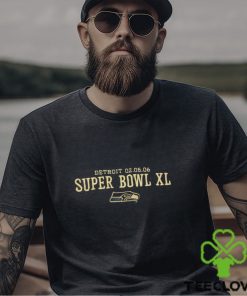 2006 NFL Seattle Seahawks Super Bowl 40 Detroit, MI Crew Neck Sweatshirt