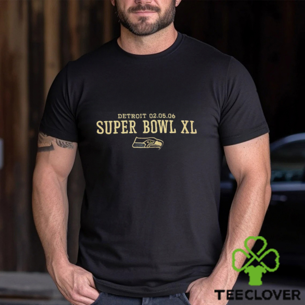 2006 NFL Seattle Seahawks Super Bowl 40 Detroit, MI Crew Neck Sweatshirt 2006 NFL Seattle Seahawks Super Bowl 40 Detroit, MI Crew Neck Sweatshirt