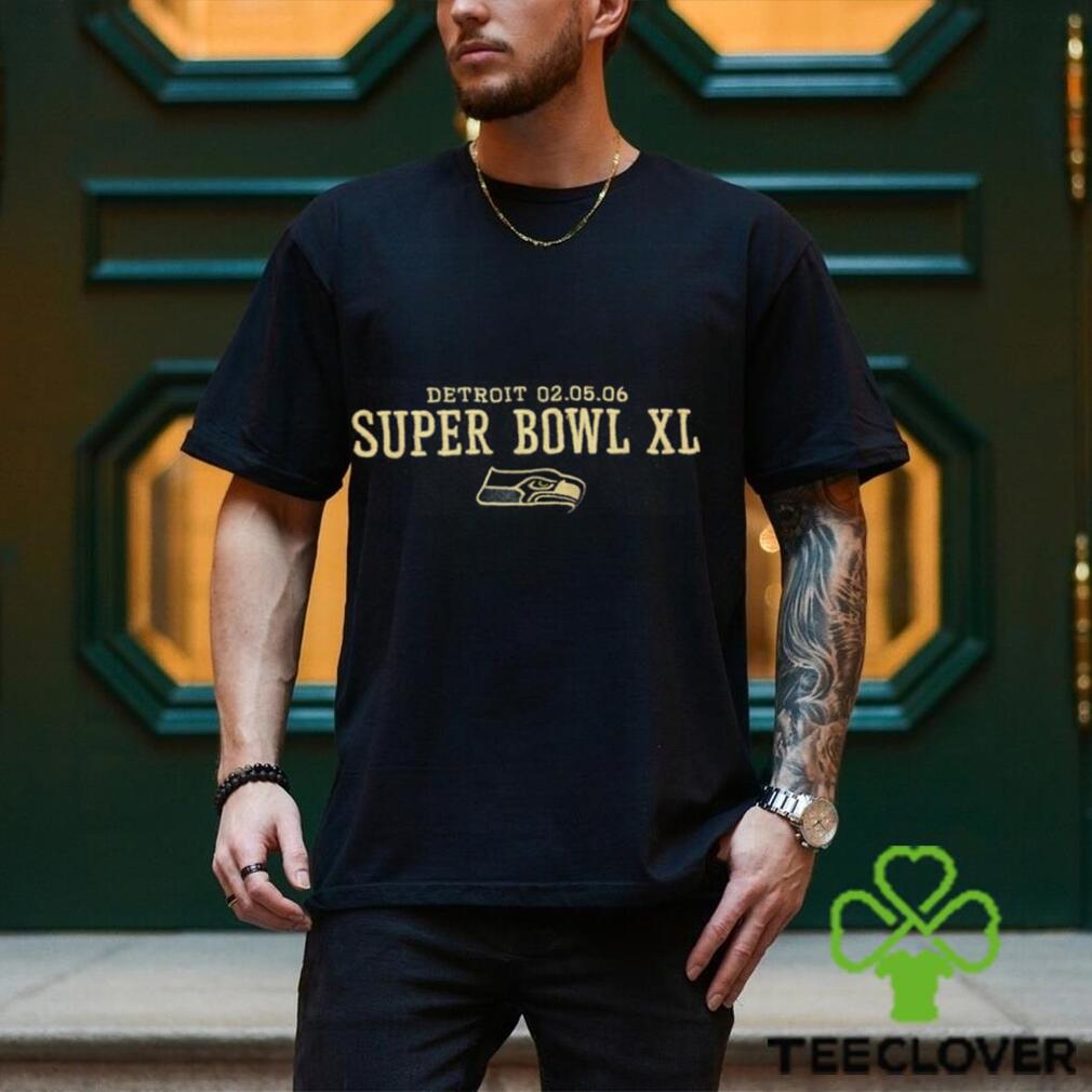 2006 NFL Seattle Seahawks Super Bowl 40 Detroit, MI Crew Neck Sweatshirt 2006 NFL Seattle Seahawks Super Bowl 40 Detroit, MI Crew Neck Sweatshirt