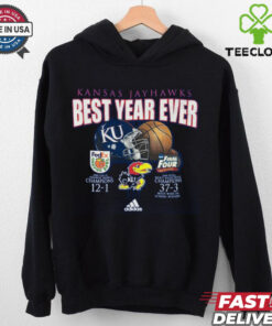 2008 Adidas University Of Kansas Jayhawks College T shirt