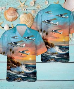 2011 Cessna 162 Skycatcher Hawaiian Shirt