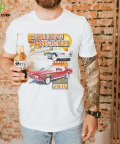 2016 Cruisin Endless Summer Official Classic Car Gray shirt