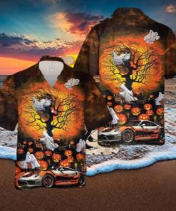 2016 Porsche 911 R (991.1), Trick Or Treat Halloween Hawaiian Shirt
