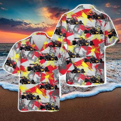 2019 Red Bull RB15 Formula 1 Hawaiian Shirt Summer Holiday Gift