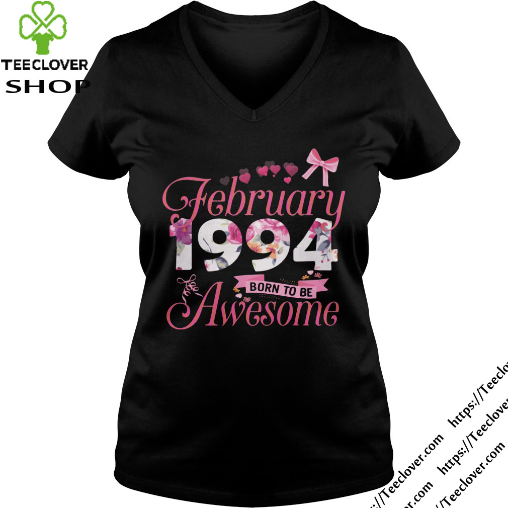 February 1994 Born To Be Awesome Floral Birthday