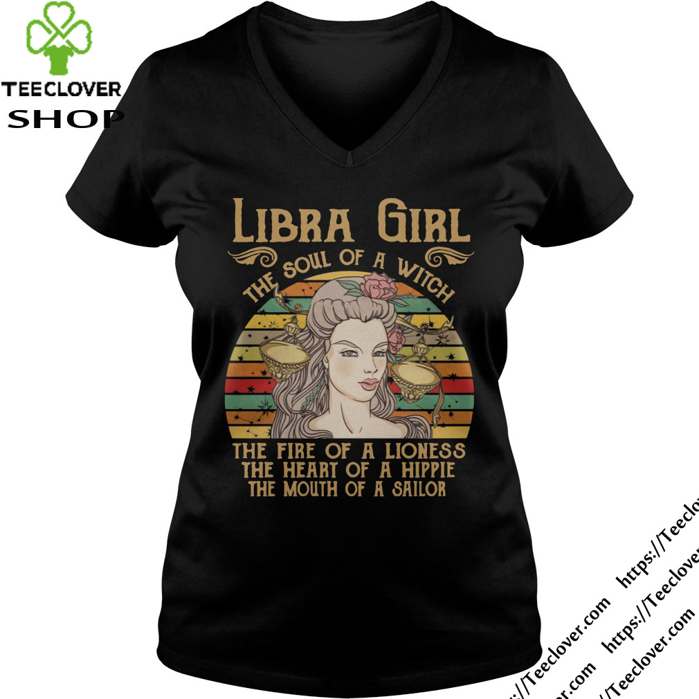 Libra Girl The Soul Of A Witch - Zodiac Pride Vintage