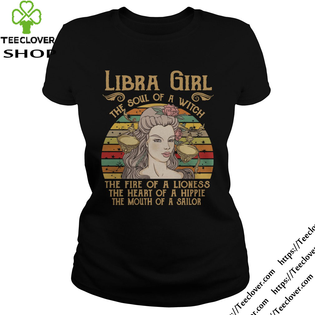 Libra Girl The Soul Of A Witch - Zodiac Pride Vintage