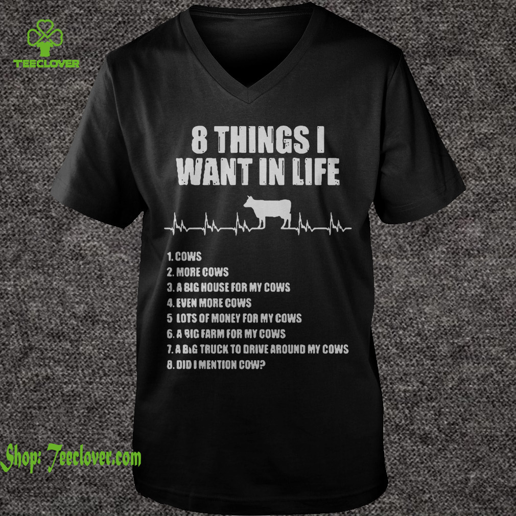 8 things I want in life cows more cows