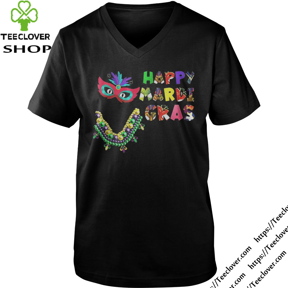Happy Mardi Gras Black Cat Version