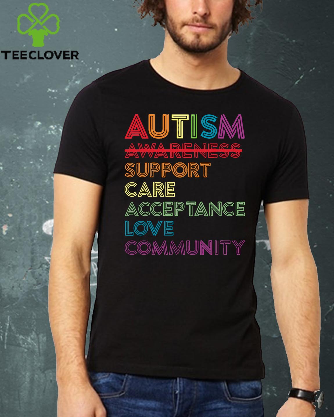 Autism awareness support care acceptance love community