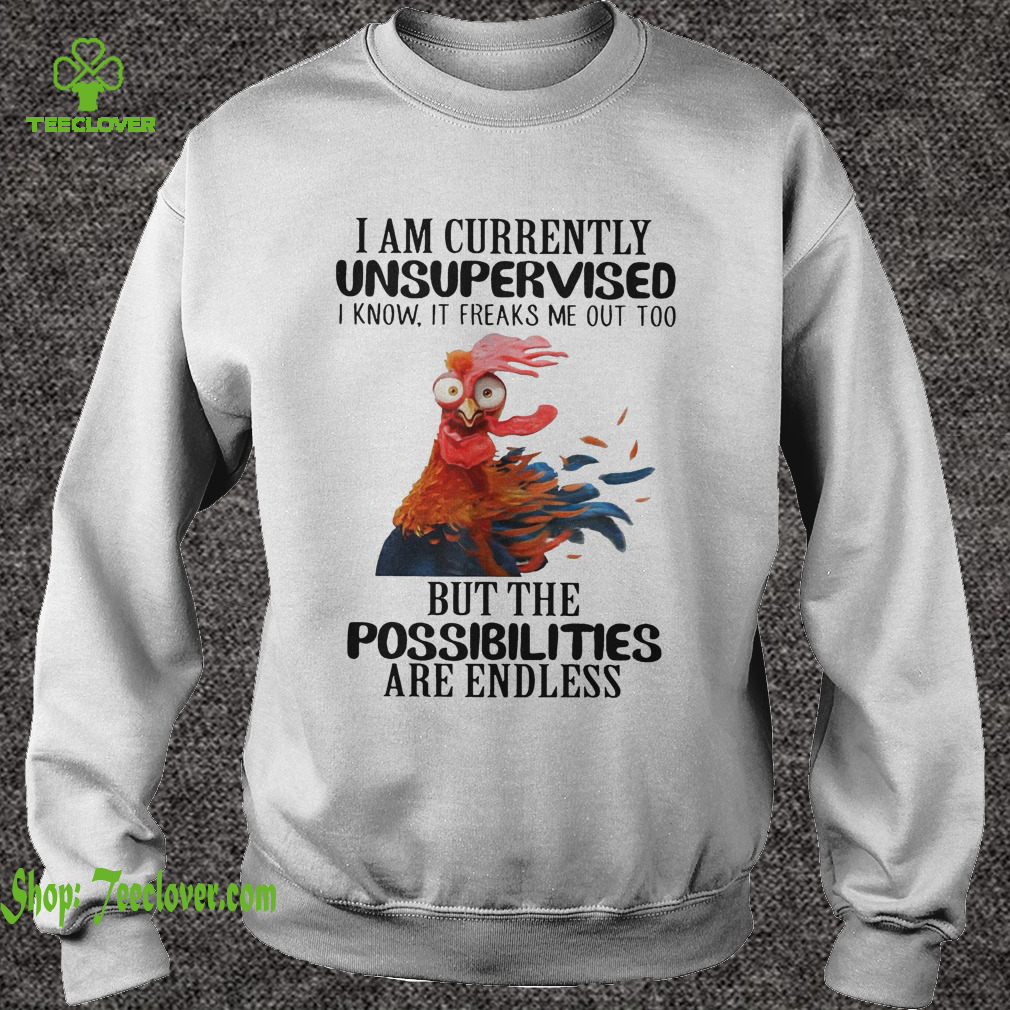 Chicken I am currently unsupervised but the possibilities are endless