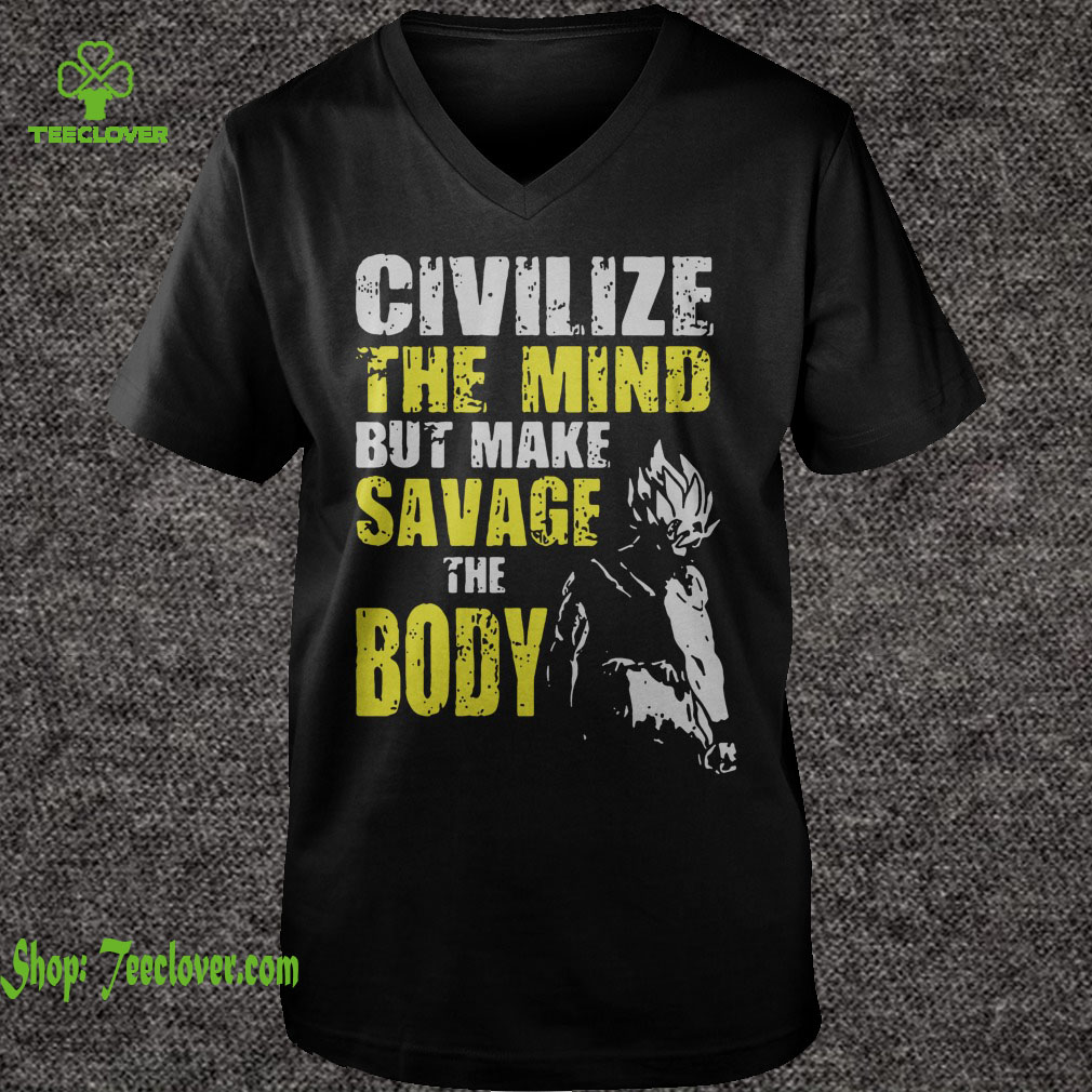 Civilize the mind but make savage the body Vegeta Squat