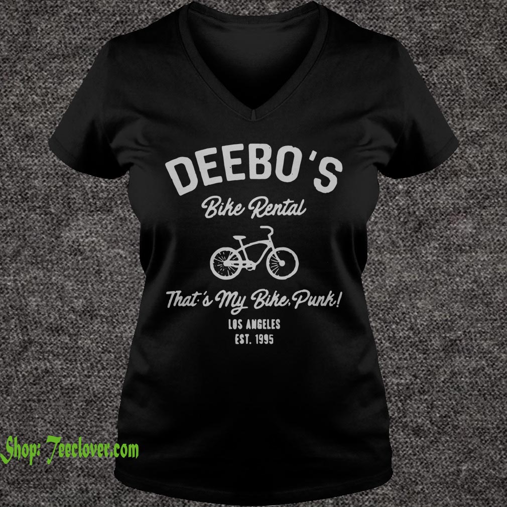 Deebo's bike rental that's my bike punk Los Angeles EST. 1995