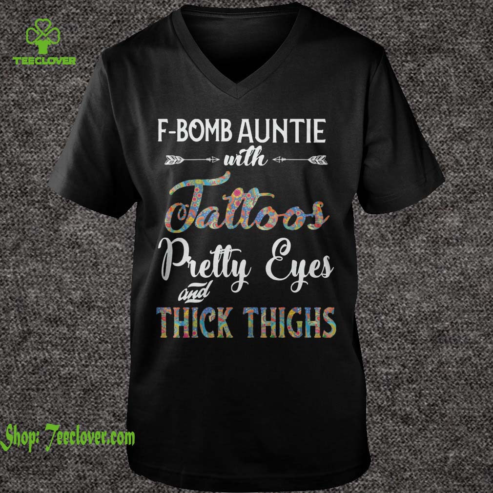 F-Bomb Auntie With Tattoos Pretty Eyes Thick Thighs