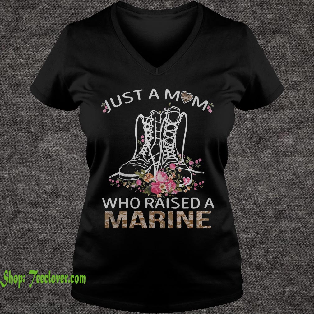 Flowers Boots just a mom who raised a Marine