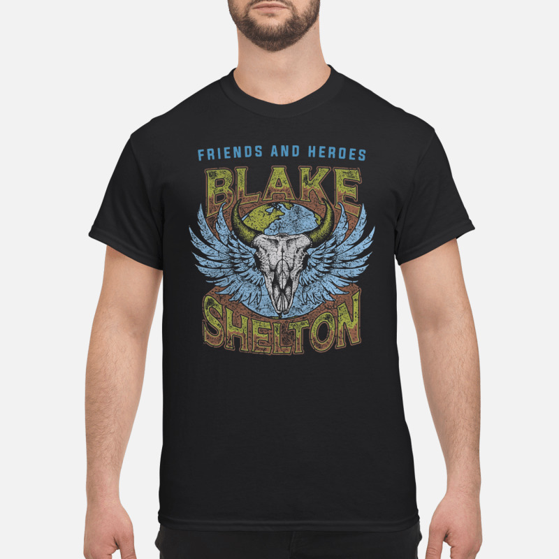 Friends And Heroes Tour 2019 Blake Shelton Shirt 1