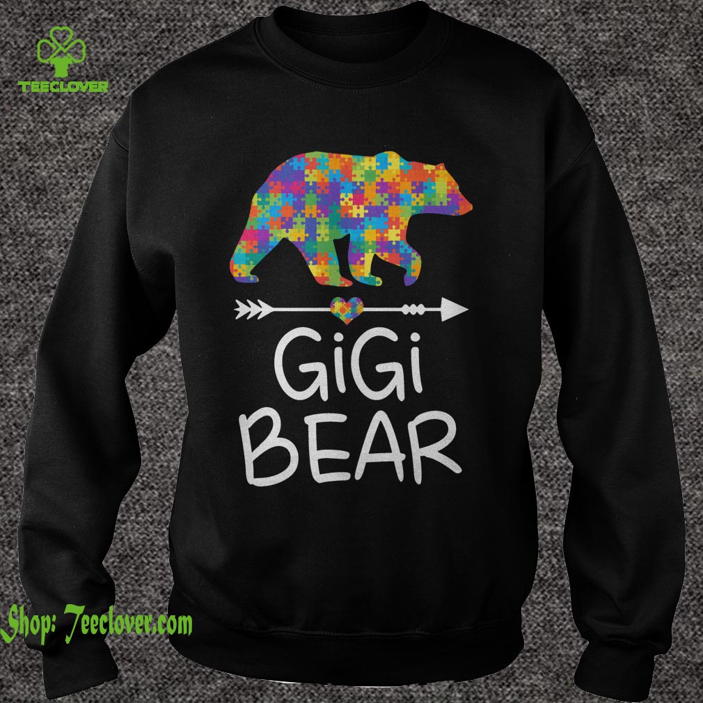 Gigi Bear Autism Awareness T-Shirt Autism Gift