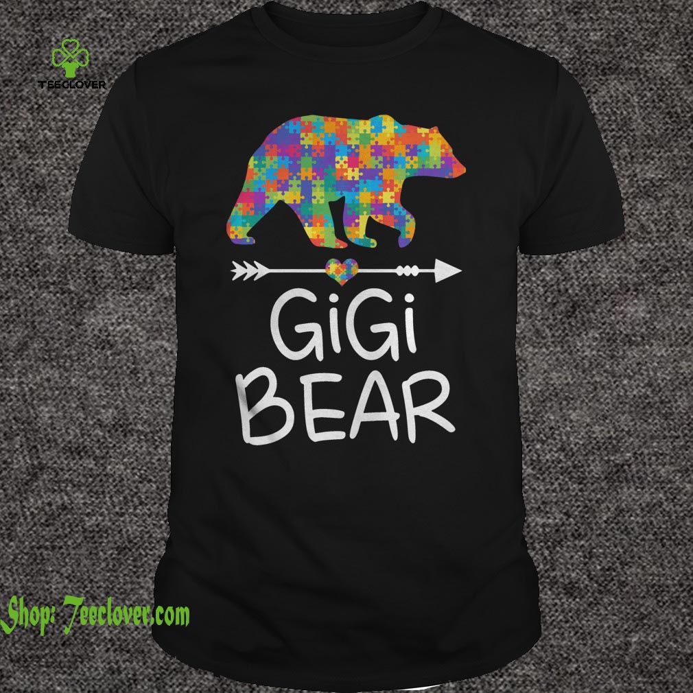 Gigi Bear Autism Awareness T-Shirt Autism Gift