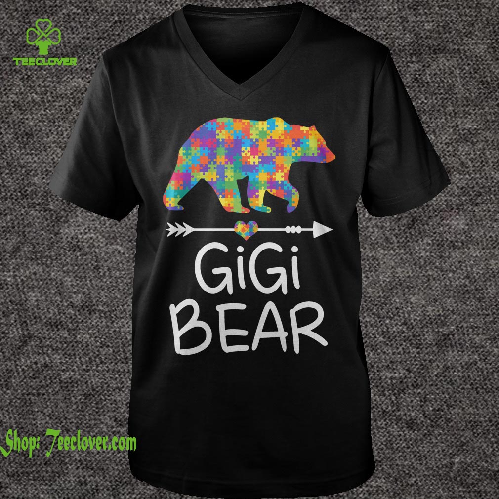 Gigi Bear Autism Awareness T-Shirt Autism Gift