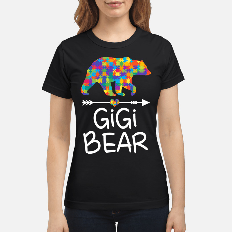 Gigi Bear Autism Awareness T Shirt Autism Gift T Shirt 6 1