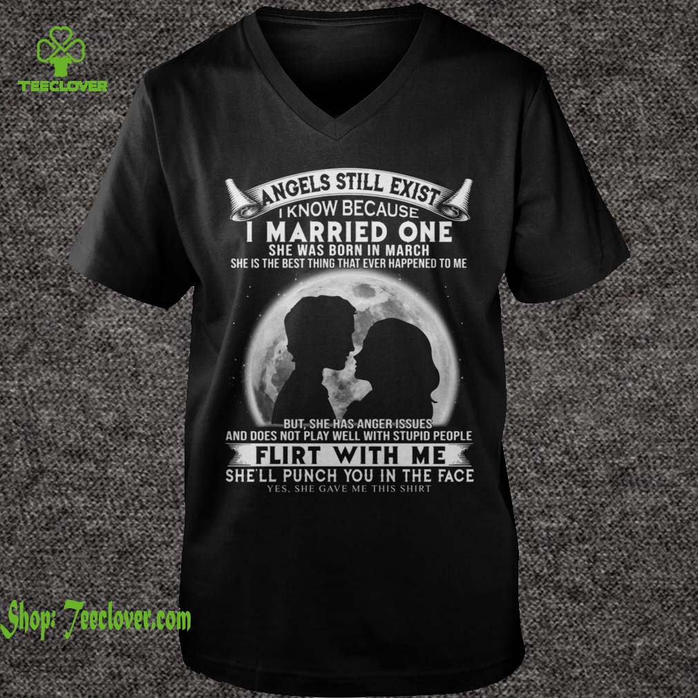 I Married One Angle Born In March Birthday Gift